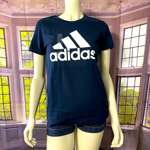 Adidas Women Basic Bos Tee Short sleeves T-shirt XS